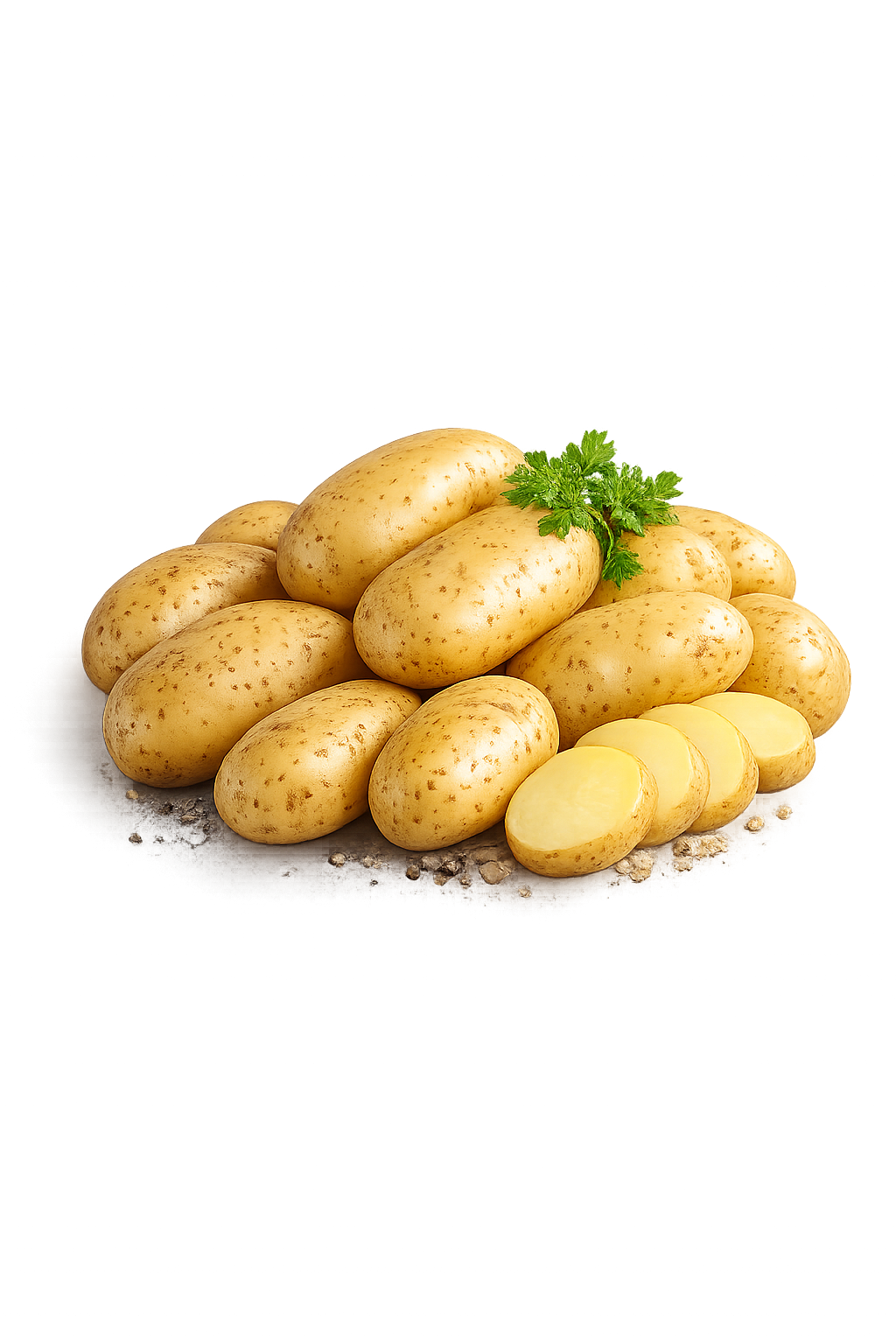 Potatoes, Flesh And Skin, Raw