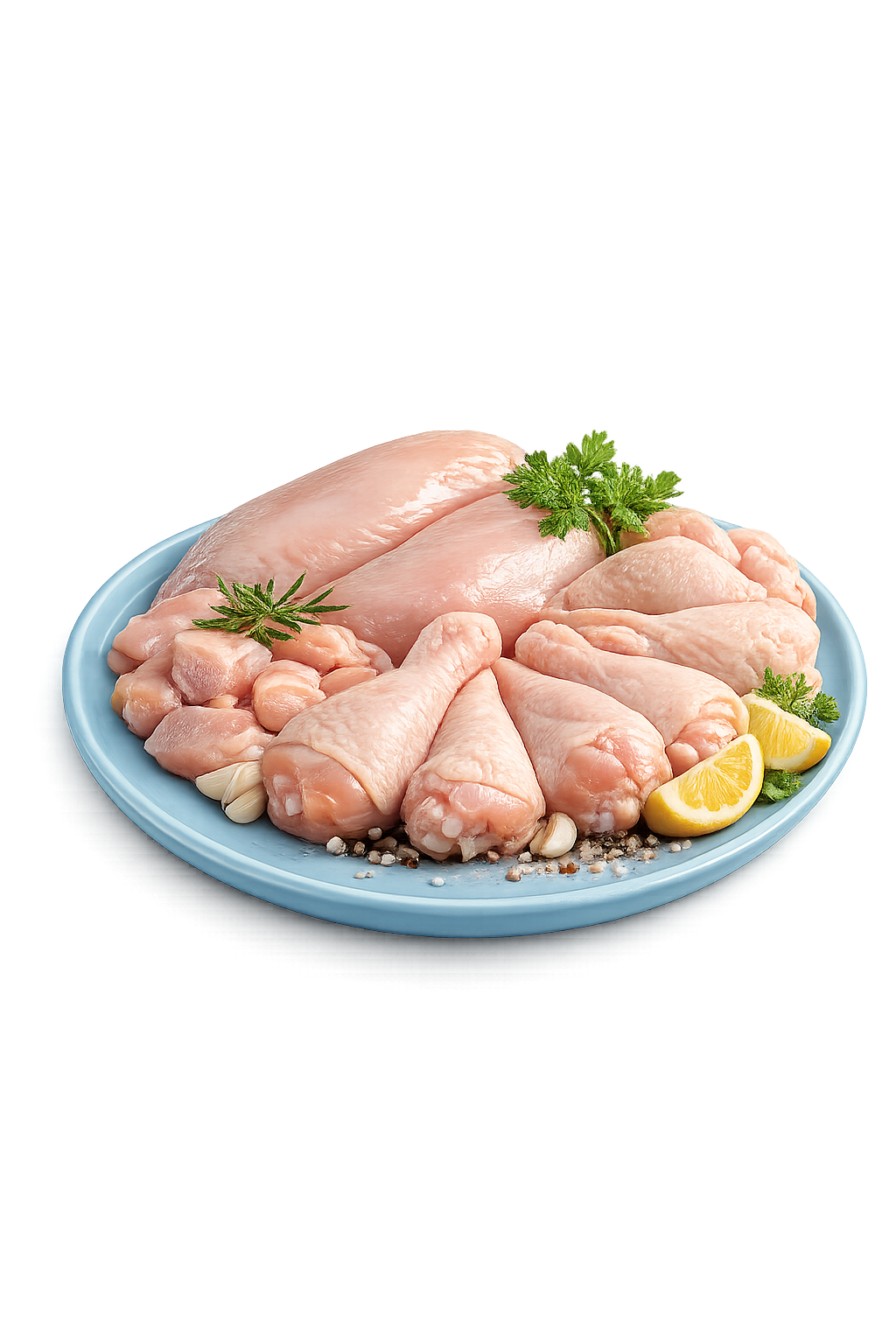 Chicken, Broilers Or Fryers, Meat Only, Cooked, Roasted