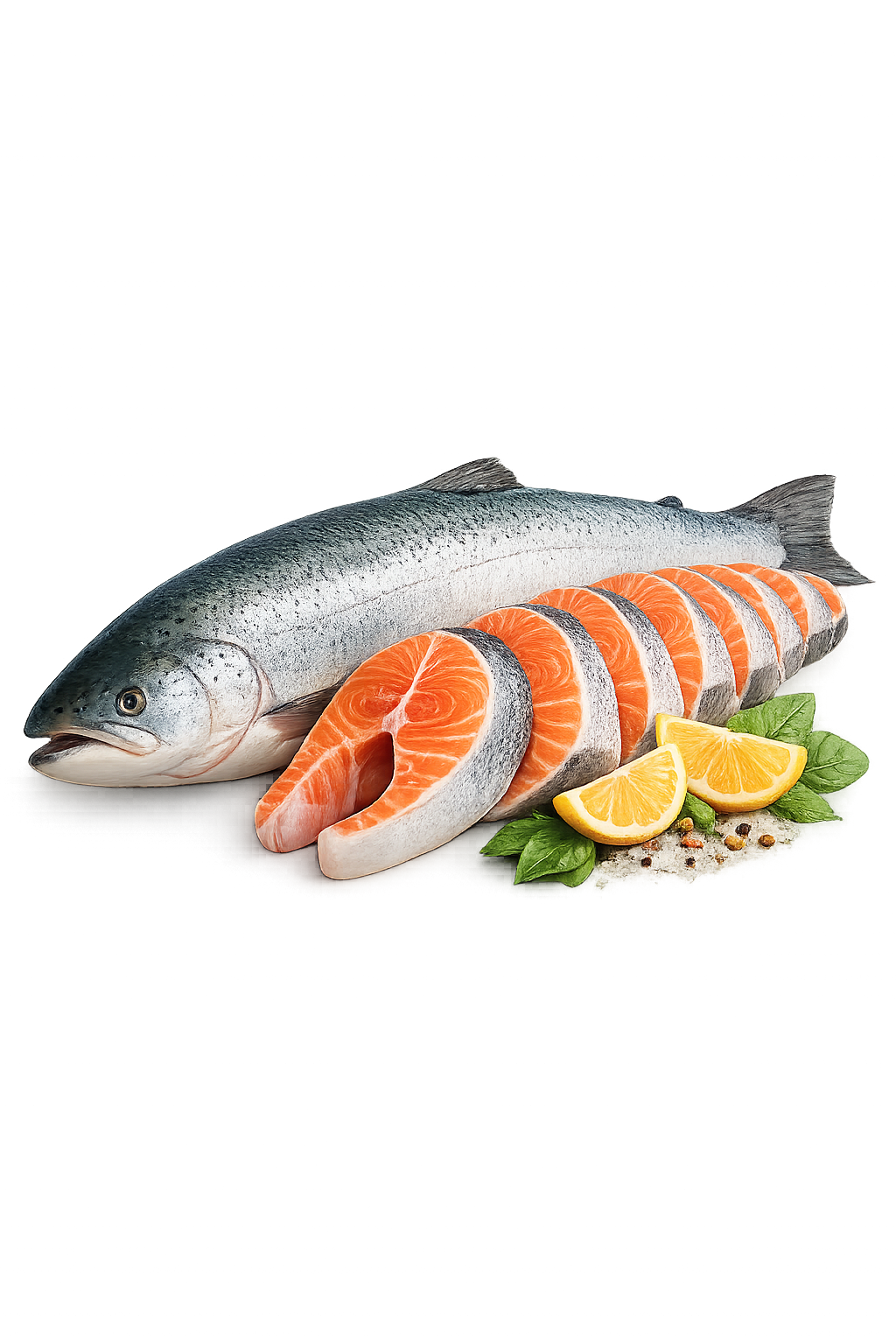 Fish, Salmon, Atlantic, Wild, Raw