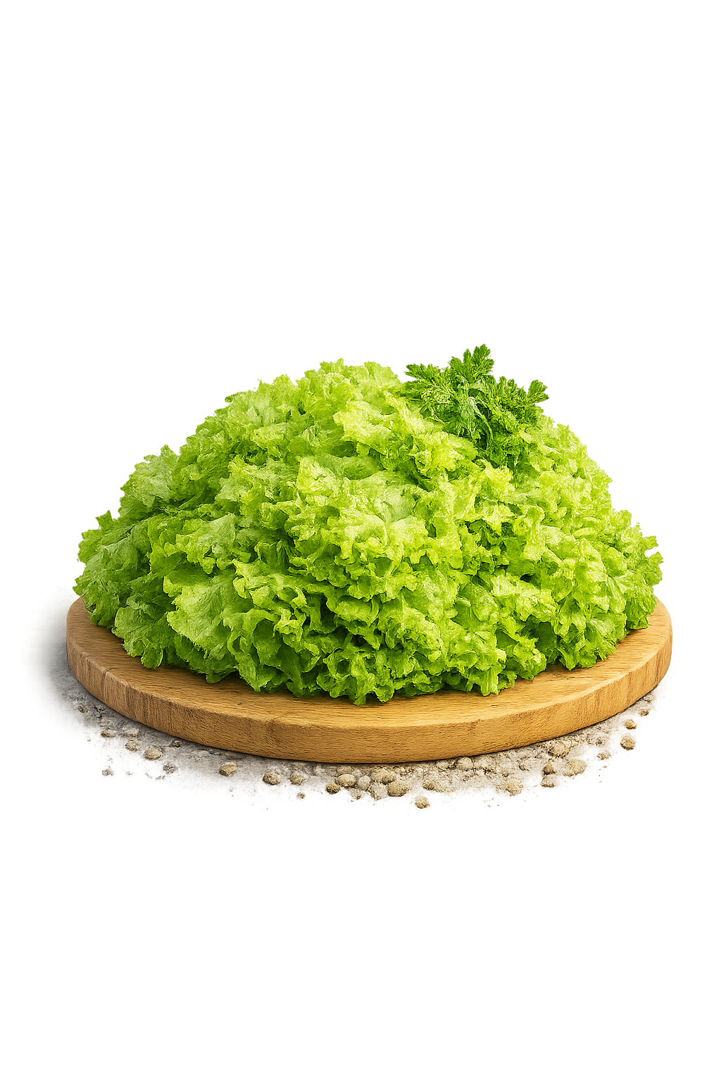 Lettuce, Green Leaf, Raw